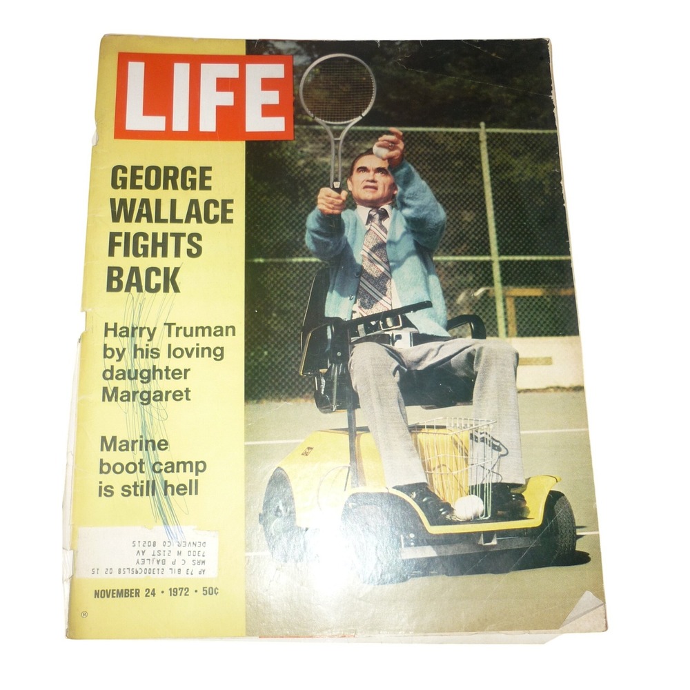 LIFE Magazine November 24 1972 George Wallace Harry Truman Marine Boot Camp